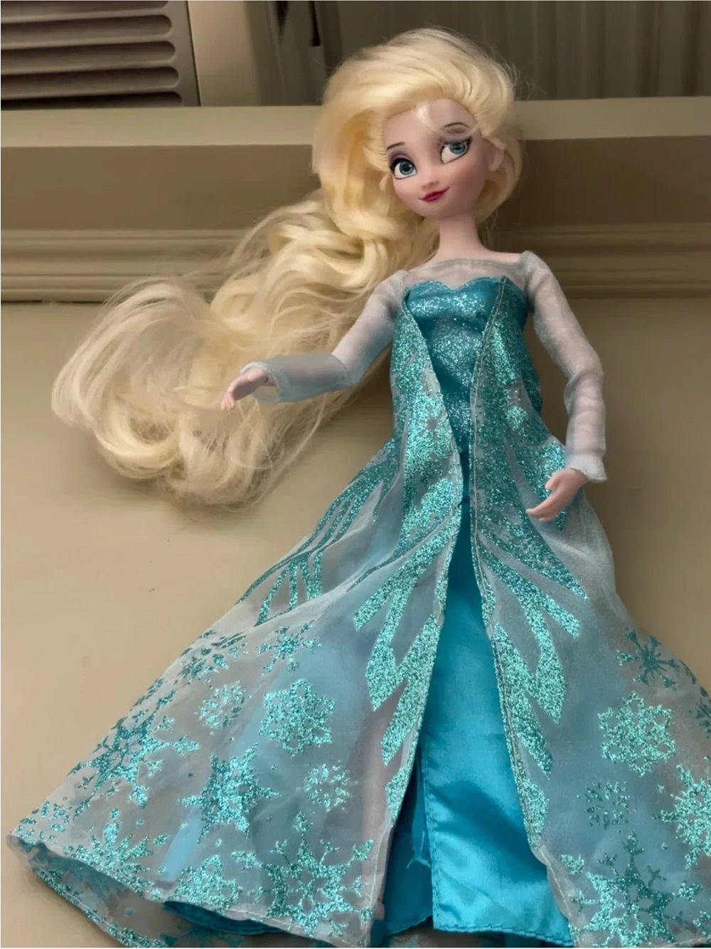 Disney Elsa Turquoise & Teal Glitter Princess Doll